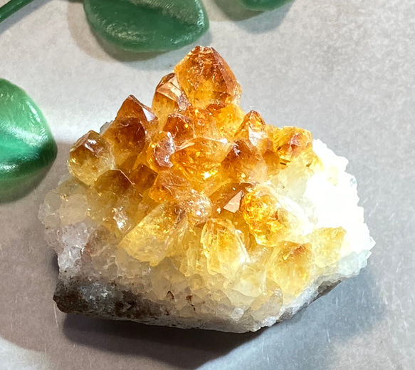 恋愛・ビジネス運】シトリンクォーツ 原石 クラスター ラフストーン