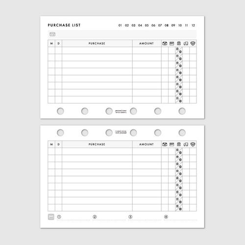 システム手帳リフィル《ミニ6サイズ》支払方法や発送日なども