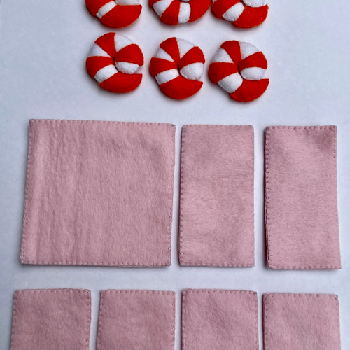 フェルトおままごと/サンドイッチ/エビ/たまご おもちゃ・人形