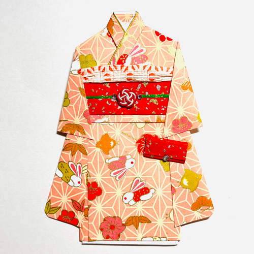 着物のポチ袋420 QUOカードサイズ ぽち袋・お年玉袋 着物のポチ袋屋 19