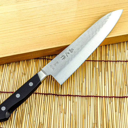 刀舟 鎚目 SS超鋼 割込み 指当付 牛刀 包丁オールステンレス18cm 刀舟 鎚目 SS超鋼 割込み 指当付 牛刀 包丁オールステンレス18cm