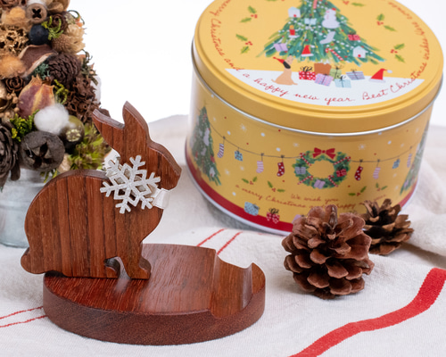 Many マニー うさぎのクリスマス フリークロス （限定品）希少 うさぎ ぬいぐるみ クリスマスプレゼント Little Beans リトルビーンズ