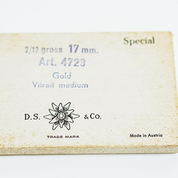 ヴィンテージ スワロフスキー art.4723 Vitrail medium 17mm　3個 バラ売り 3枚目の画像