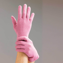 包郵【100%羊毛手套】111玫瑰粉紅色/讓你的雙手看起來更漂亮的手套 第9張的照片