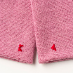 包郵【100%羊毛手套】111玫瑰粉紅色/讓你的雙手看起來更漂亮的手套 第4張的照片