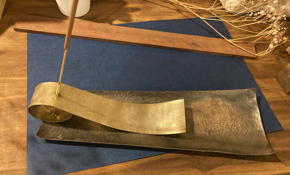 オールハンドメイド 真鍮雑貨 お香立て ディフューザー・アロマポット