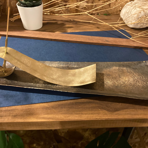オールハンドメイド 真鍮雑貨 お香立て ディフューザー・アロマポット