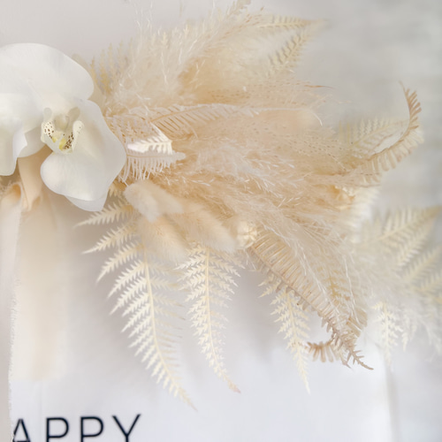 結婚式•バースデーフォトに♡ウェルカムボードやタペストリーが映える  