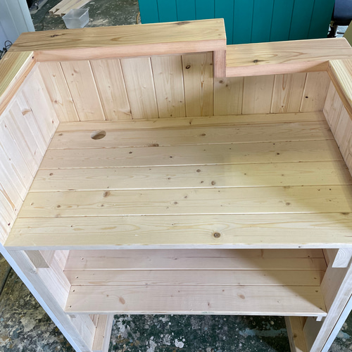 レジカウンター 受付カウンター デスク広め！ 机・デスク エバー