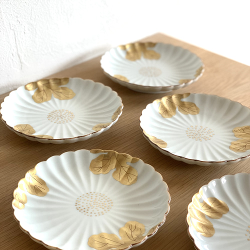 京焼清水焼取り皿 未使用保管品✨京焼 清水焼 手塚央作