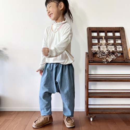 アンティークリネン』サルエルパンツ 子供服 Mymade 通販