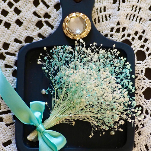 在庫処分　持ち手付きのトレーのふんわりリース風アレンジ 楽天市場】ナチュラルリース ドライフラワー風 インテリア