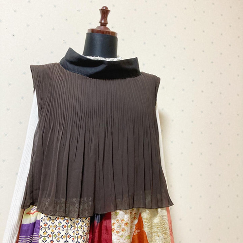 着物リメイク ツギハギワンピース ワンピース yuki-usagi 通販  