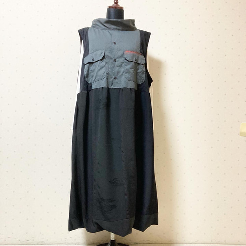着物リメイク ツギハギワンピース ワンピース yuki-usagi 通販 着物リメイク ツギハギワンピース ワンピース yuki-usagi 通販