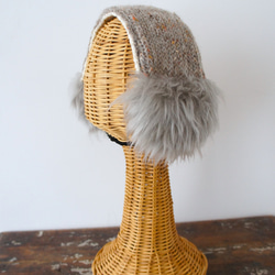 カーチャ・バブーシュカ[オフホワイト×ベージュ+ベージュグレー]C2711461grey 7枚目の画像