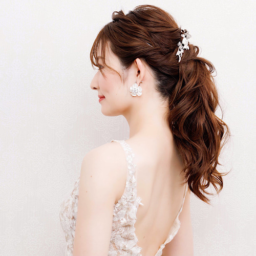 ANNAN WEDDING ヘッドドレスお花MA127