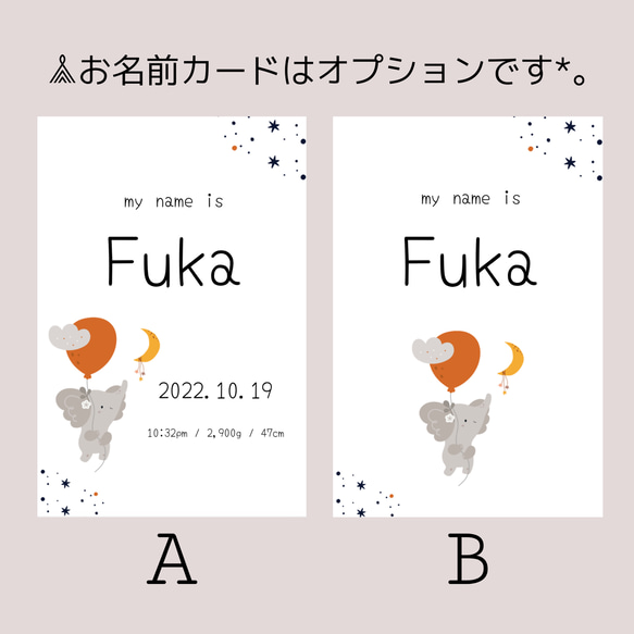 【送料無料】(happy②.マンスリーカード　月齢カード　北欧風　ナチュラル　 8枚目の画像