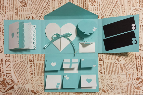 アルバム仕掛けレター型 キット Kumi 通販 14837821｜Creema(クリーマ)