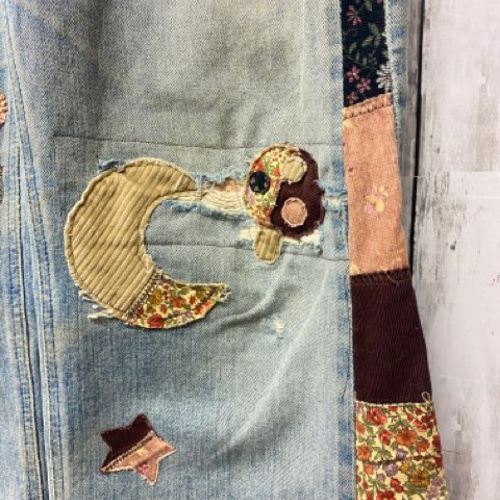 kapital kountry パッチワークショートパンツレディース