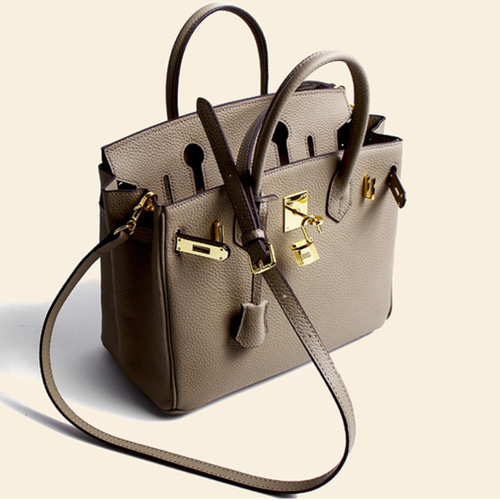 10%OFF】ケリー風トートバッグ ハンドバッグ 通勤通学 大容量 本革