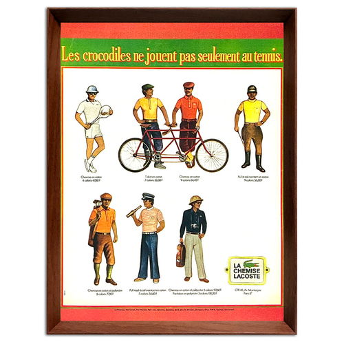 1970年代 ヴィンテージ VAN スポーツ ポスター5点セット 額装