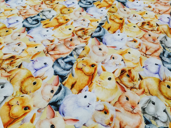 ストック生地　うさぎさん　うさぎ雑貨　うさぎ柄 ストック生地 うさぎさん うさぎ雑貨 うさぎ柄