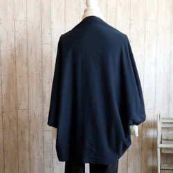 [單件/3way 時尚圍脖披肩] 由運動衫材料製成的完美圖片的波列羅短上衣 ❣️ [黑色、海軍藍、棕色、灰色] 一種尺寸最適合 第8張的照片