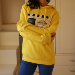 Art Sweatshirts-アートスウェットシャツー黄色ー男女兼用 9枚目の画像