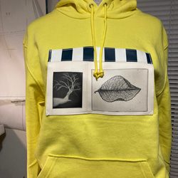 Art Sweatshirts-アートスウェットシャツー黄色ー男女兼用 2枚目の画像