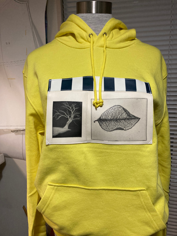 Art Sweatshirts-アートスウェットシャツー黄色ー男女兼用 2枚目の画像