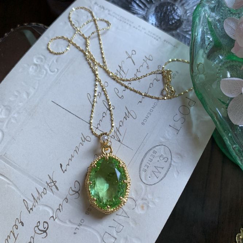 グリーン ウィロー オールドベニス キラキラ ウエスタンヴィンテージ