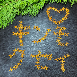 真夏のラベンダーとハツユキカズラのハーフ&ハーフリース W17 リース