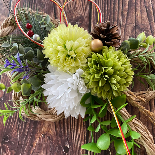 お正月飾り　しめ飾りリース262 お正月飾りしめ飾りリース262