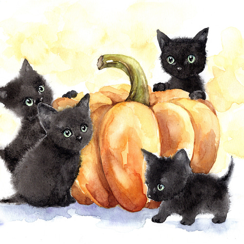 風景画 黒猫と庭のアート Amazon.co.jp: 猫 絵画 ポスター 動物 アートパネル 猫の絵 玄関