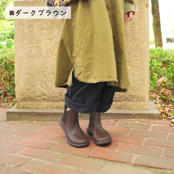 サイドゴアショートブーツ リゲッタ公式ショップ限定ブランド R-アール- AR-169 6枚目の画像