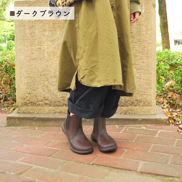 サイドゴアショートブーツ リゲッタ公式ショップ限定ブランド R-アール- AR-169 6枚目の画像