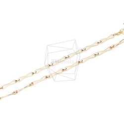 CHN-075-G【1個入り】ネックレスチェーン, Chains necklace 2枚目の画像