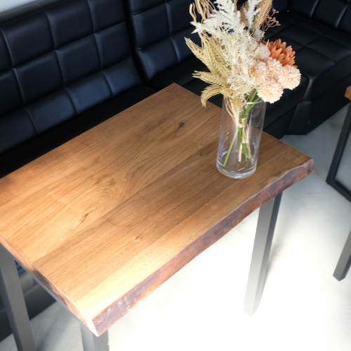 ウォールナット】ネストテーブル3点セット（現品のみ） 机