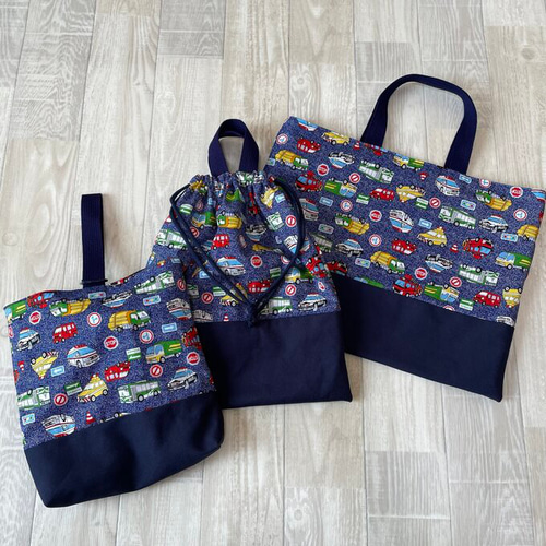 入園入学セット】宇宙宇宙空間男の子3点セット＆コップ袋選べる3色