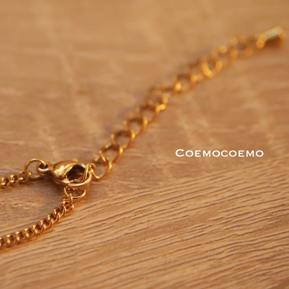 【受注制作】Coemoマーガレットのネックレス 5枚目の画像