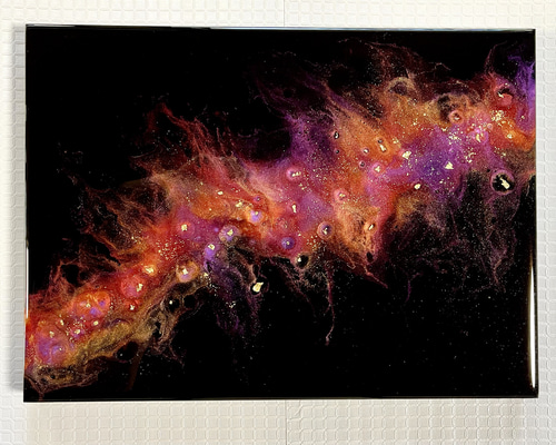 抽象アートパネル 現代アート・抽象画・フルイドアート・アートパネル・原画