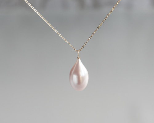 未使用　湖水パール ネックレス 38cm 10mm以上　White魅力　人気 silver925 shell pearl necklace | ISRIE