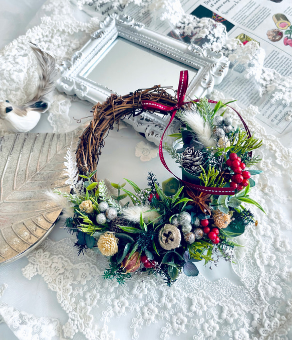 専用 ハンドメイド リース 6個 【公式通販】