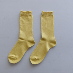 亞麻針織襪 (Warairo) 22-24cm 第1張的照片