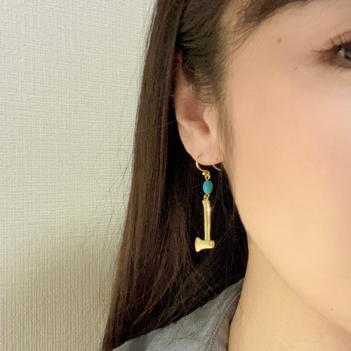 2個セット hatchet l work silver925 ピアス 2個セット hatchet l work silver925 ピアス 2個セット hatchet l work