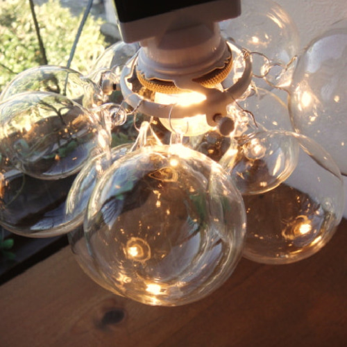 バブルランプ ミニ クリア シーリングライト・ペンダントライト s'工房