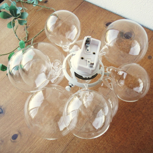 バブルランプ ミニ クリア シーリングライト・ペンダントライト s'工房