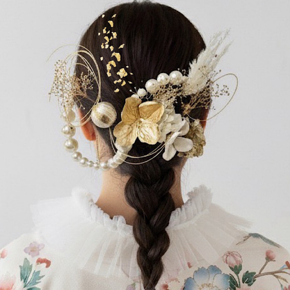 髪飾り  成人式  卒業式 成人式 髪飾り 成人式髪飾り 蝶々髪飾り 蝶々 ホワイトゴールド