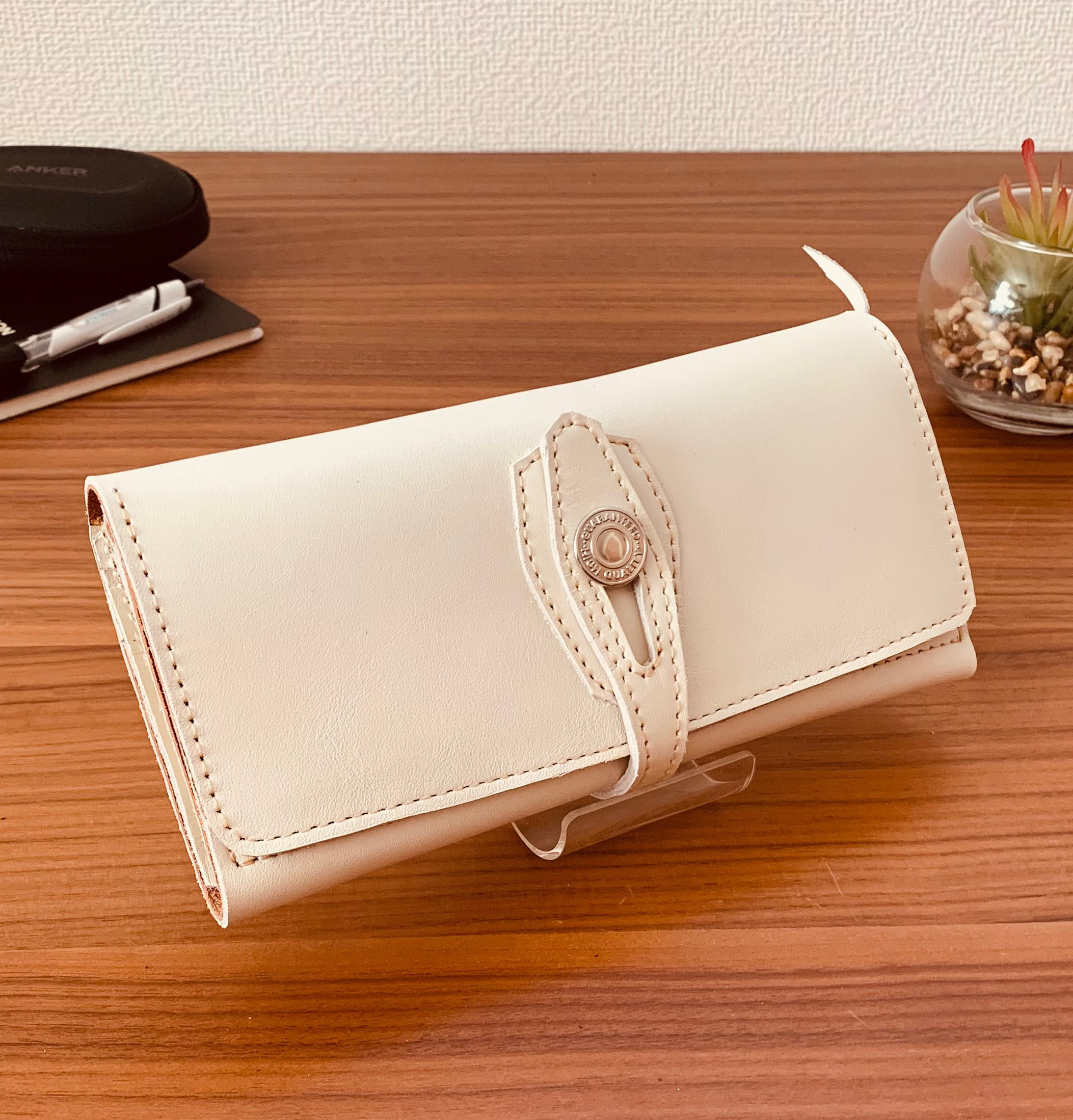 Cabbala wallet カバラウォレット　TYPE-B. White