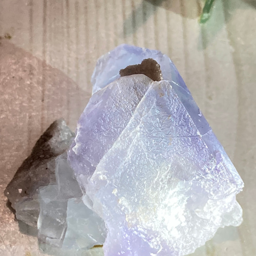 鉱物パキスタン産✨　バイカラー　レインボー　フローライト　蛍石　ラフストーン　原石